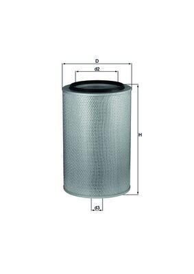 Filtru aer LX 273 MAHLE