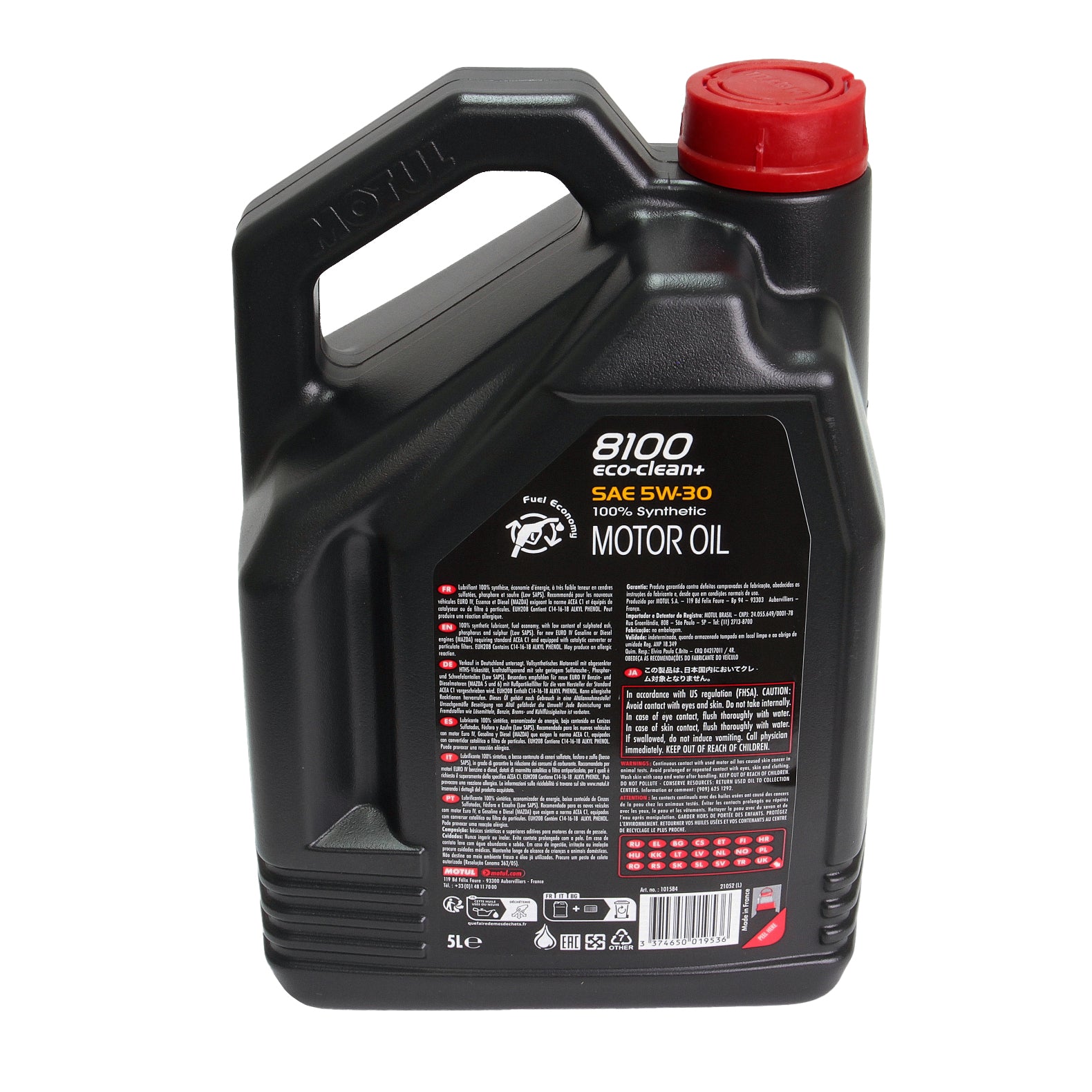 Ulei motor Motul 8100 Eco-Clean+ 5W30 5L - 101584