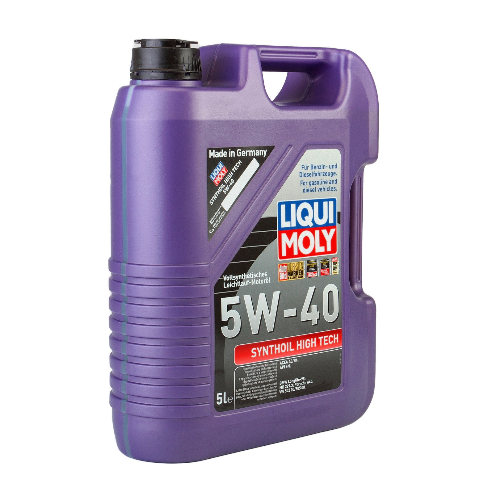 Ulei motor Liqui Moly Synthoil High Tech 5W40 (3701) (1307) (1856) 5L - 10770892