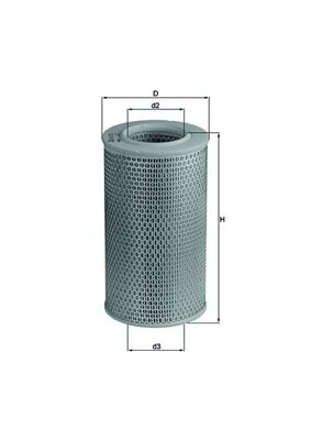 Filtru aer LX 611 MAHLE