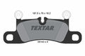 Set placute frana TEXTAR 2514301