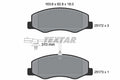 set placute frana,frana disc 2517201 TEXTAR