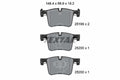 Set placute frana TEXTAR 2519901