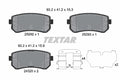 set placute frana,frana disc 2529201 TEXTAR