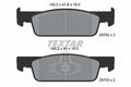 set placute frana,frana disc 2570201 TEXTAR