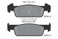 set placute frana,frana disc 2573801 TEXTAR