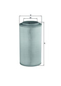 Filtru aer LX 1734 MAHLE