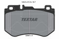 set placute frana,frana disc 2599701 TEXTAR
