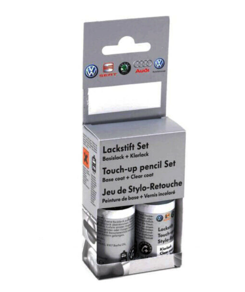 Creion de retusare cu vopsea originala Volkswagen Deep Black LC9X/2T/C9X LST0P2C9X - 12117605