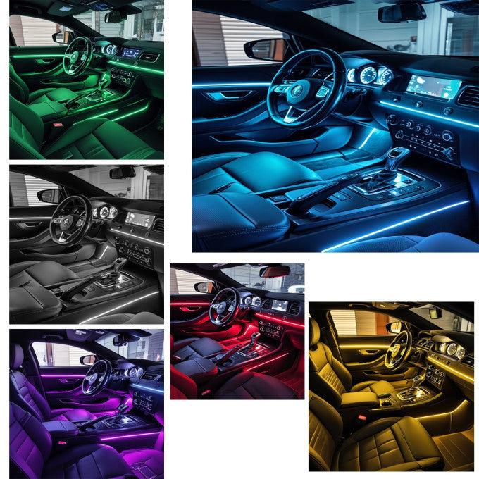 Lumini ambientale auto Carguard Profesional RGB - LAA001