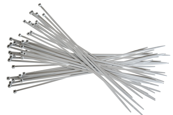 COLIERE NYLON GRI 4.8*360 MM SET 100 BUC