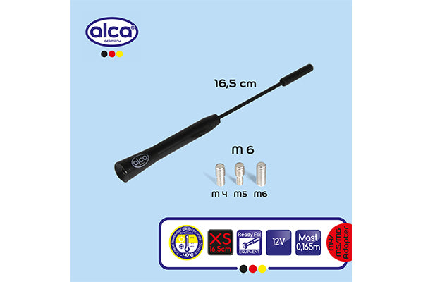 REZERVA ANTENA UNIVERSALA 16.5CM NEAGRA