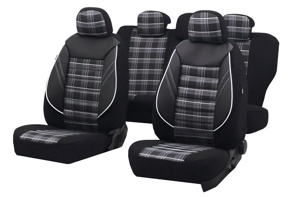 SET HUSE SCAUN SPORT NEGRU-GRI