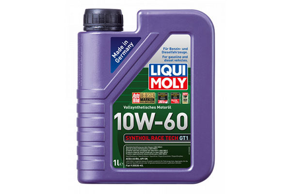 LIQUI MOLY SYNTHOIL RACE TECH GT1 10W-60- 1L