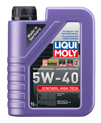 LIQUI MOLY SYNTHOIL HIGH TECH 5W-40- 1L