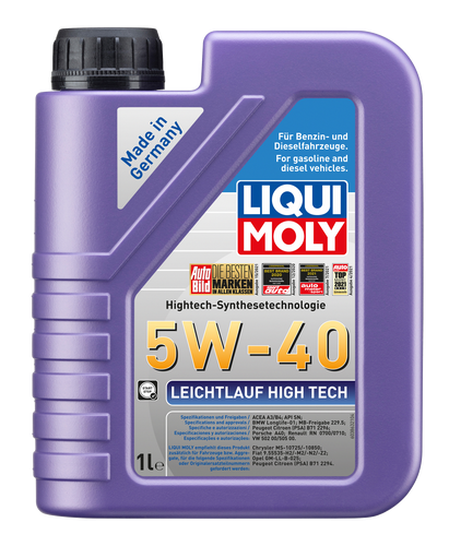LIQUI MOLY LEICHTLAUF HT 5W-40 A3/B4- 1L