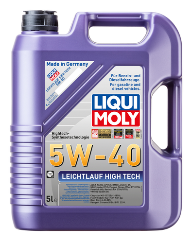 LIQUI MOLY LEICHTLAUF HT 5W-40 A3/B4- 5L