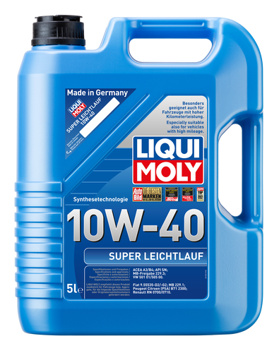 LIQUI MOLY SUPER LEICHTLAUF 10W-40 - 5L