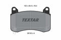 set placute frana,frana disc 2615201 TEXTAR