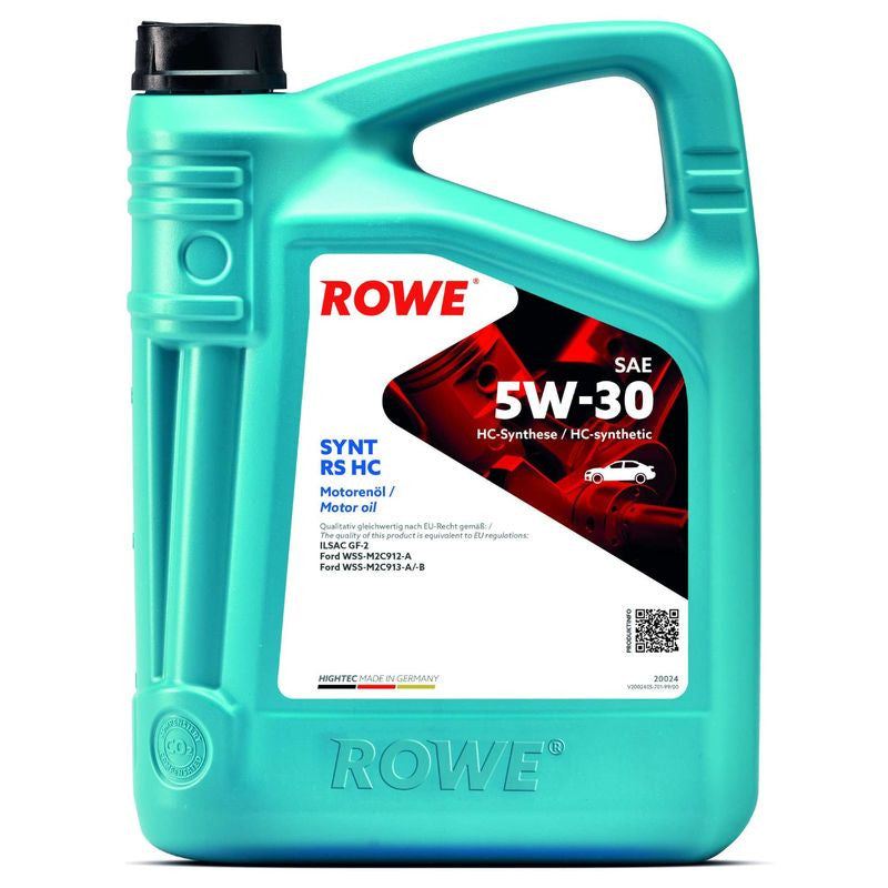 ULEI MOTOR TURISME ROWE HIGHTEC SYNT RS SAE 5W30 HC 5L - 12719342