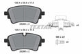 set placute frana,frana disc 2626503 TEXTAR