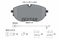 Set placute frana TEXTAR 2627001