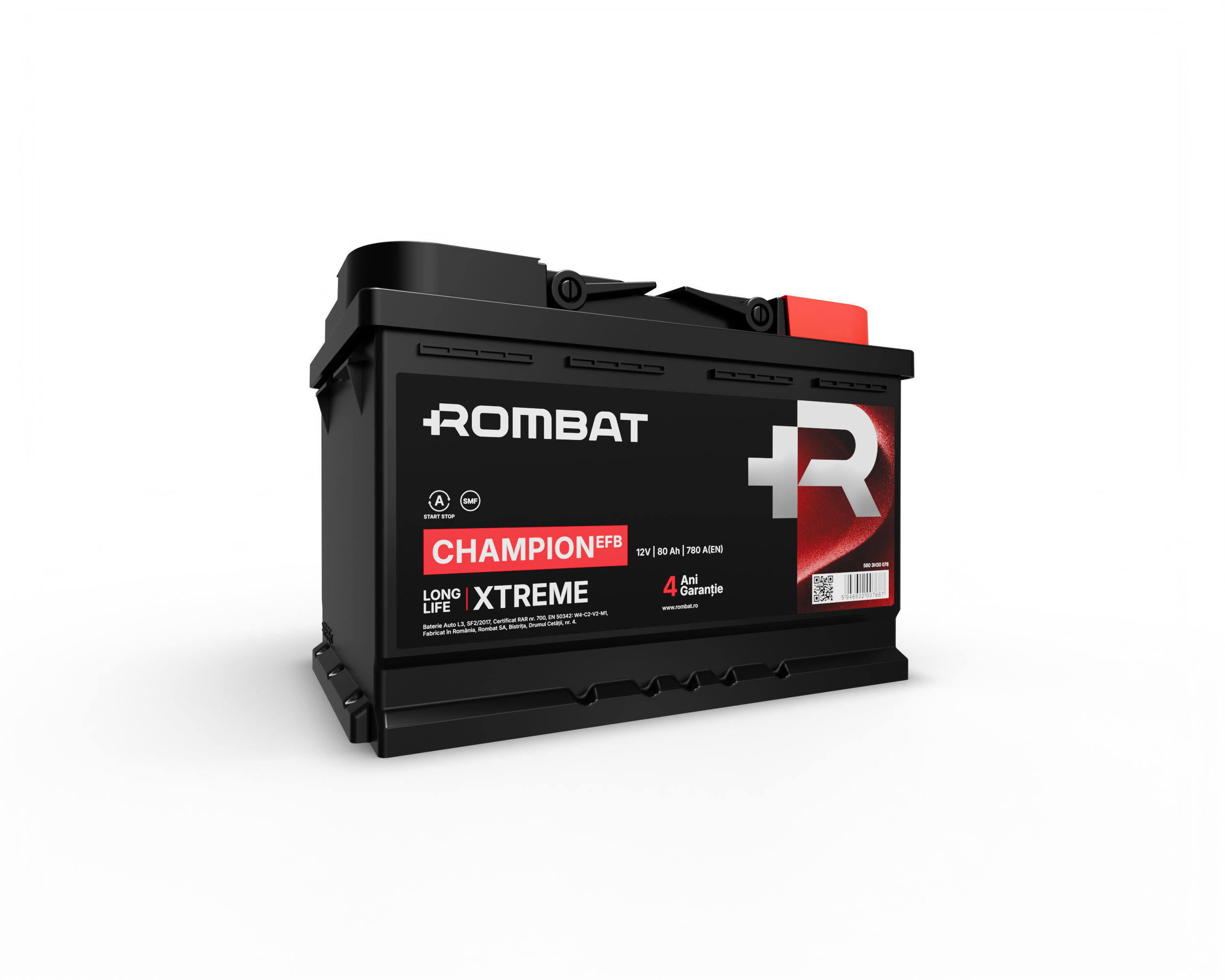 Acumulator Rombat Champion 80 Ah [Start-Stop] - 12171769