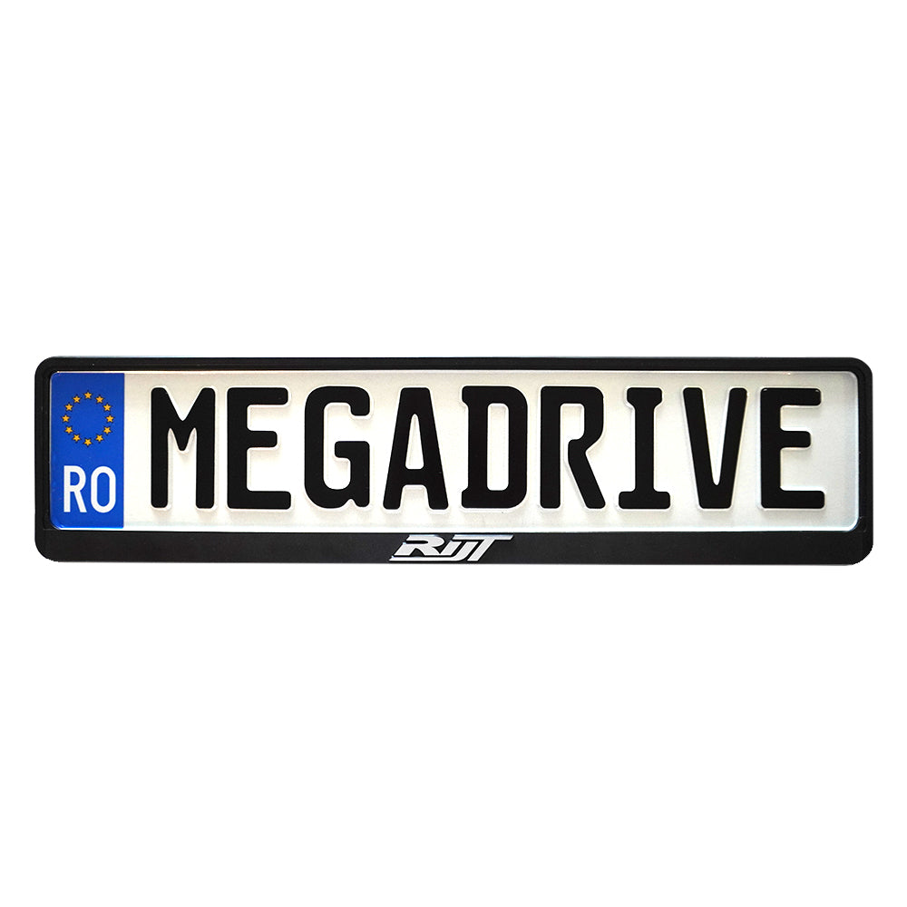 SUPORT NUMAR INMATRICULARE MEGA DRIVE PERSONALIZAT 3D 1 BUC