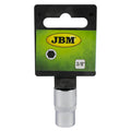 TUBULARA HEXAGONALA CROMATA 3/8` 14 MM JBM