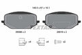 set placute frana,frana disc 2658801 TEXTAR
