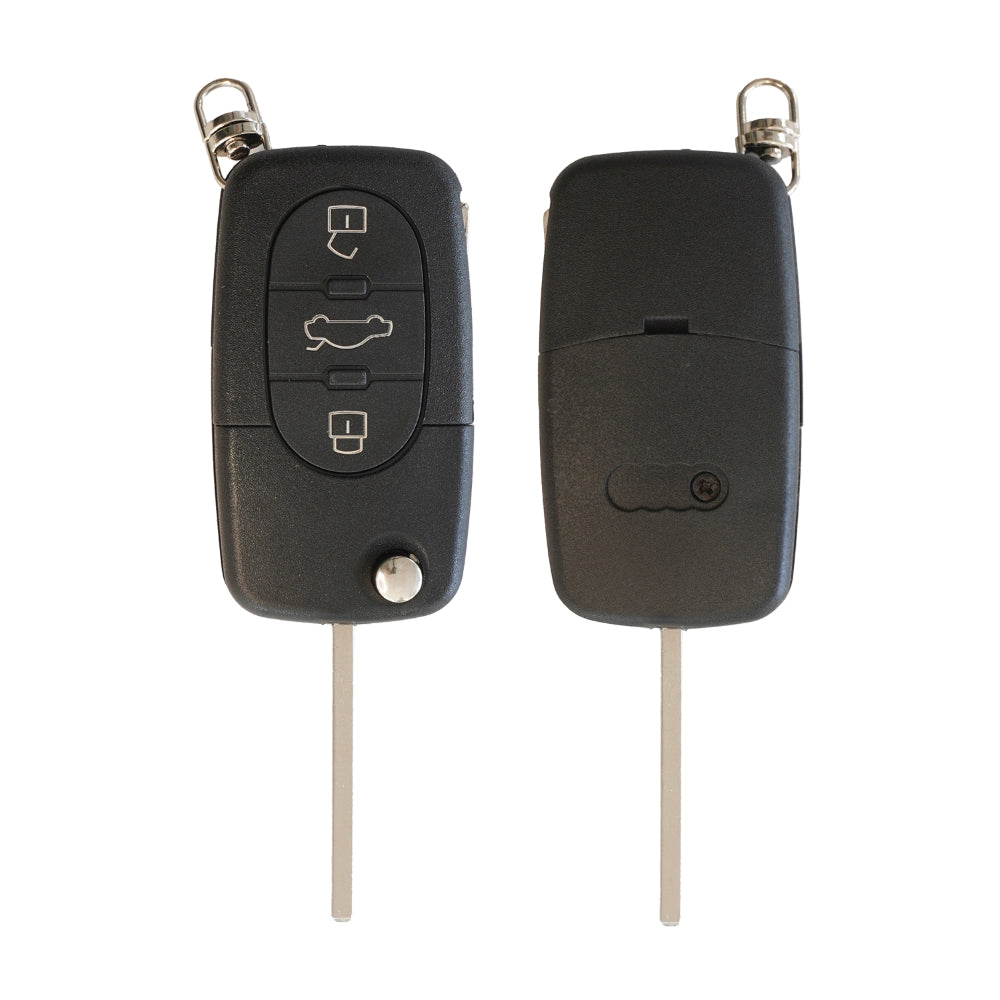 CARCASA CHEIE CONTACT PENTRU AUDI A3 / A6 / A8, 3 BUTOANE, CU CHEIE