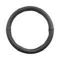 HUSA VOLAN PIELE NATURALA SEMI PERFORATA NEGRU 35-37 CM