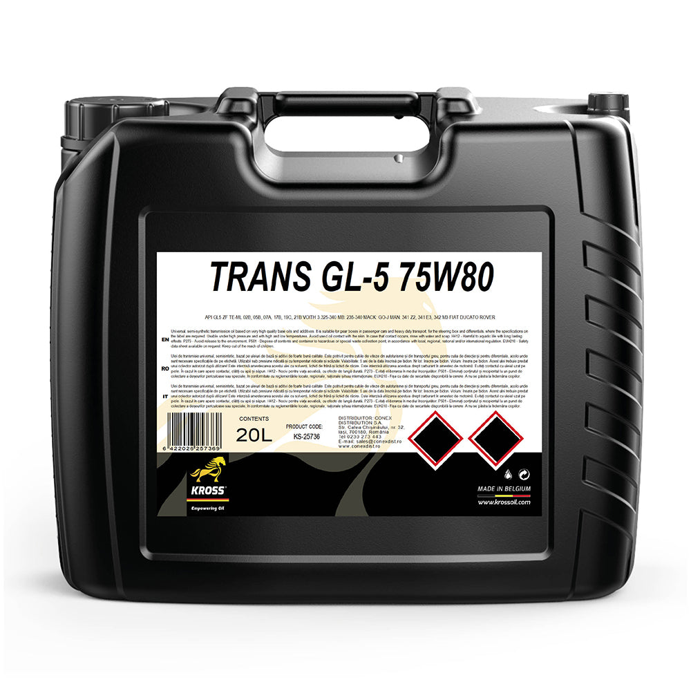 KROSS TRANS GL-5 75W80 - 20L