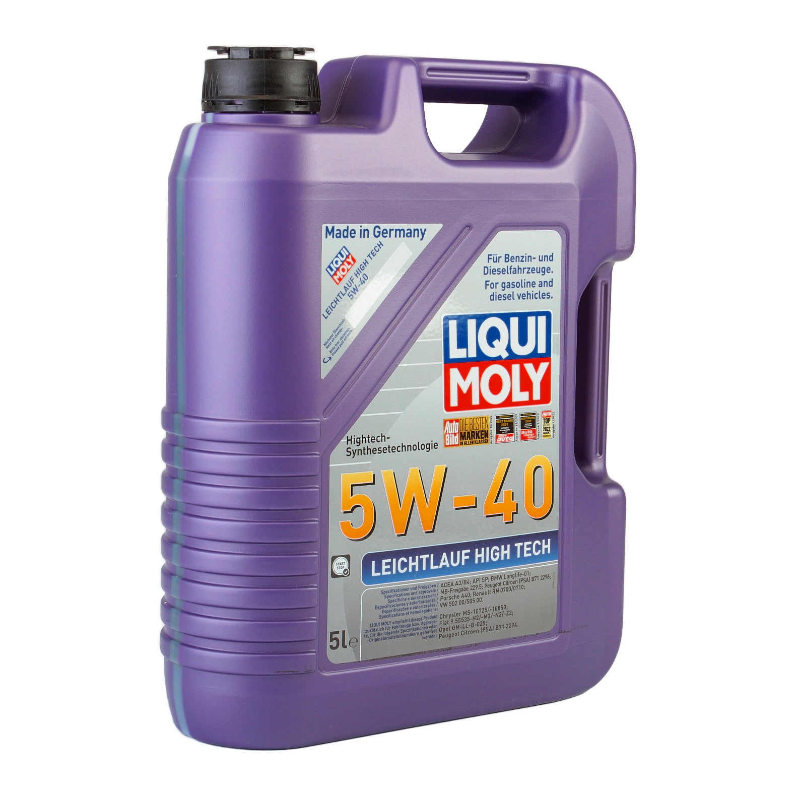Ulei motor Liqui Moly Leichtlauf High Tech 5W40 (3864) (2328) 5L - 10730278