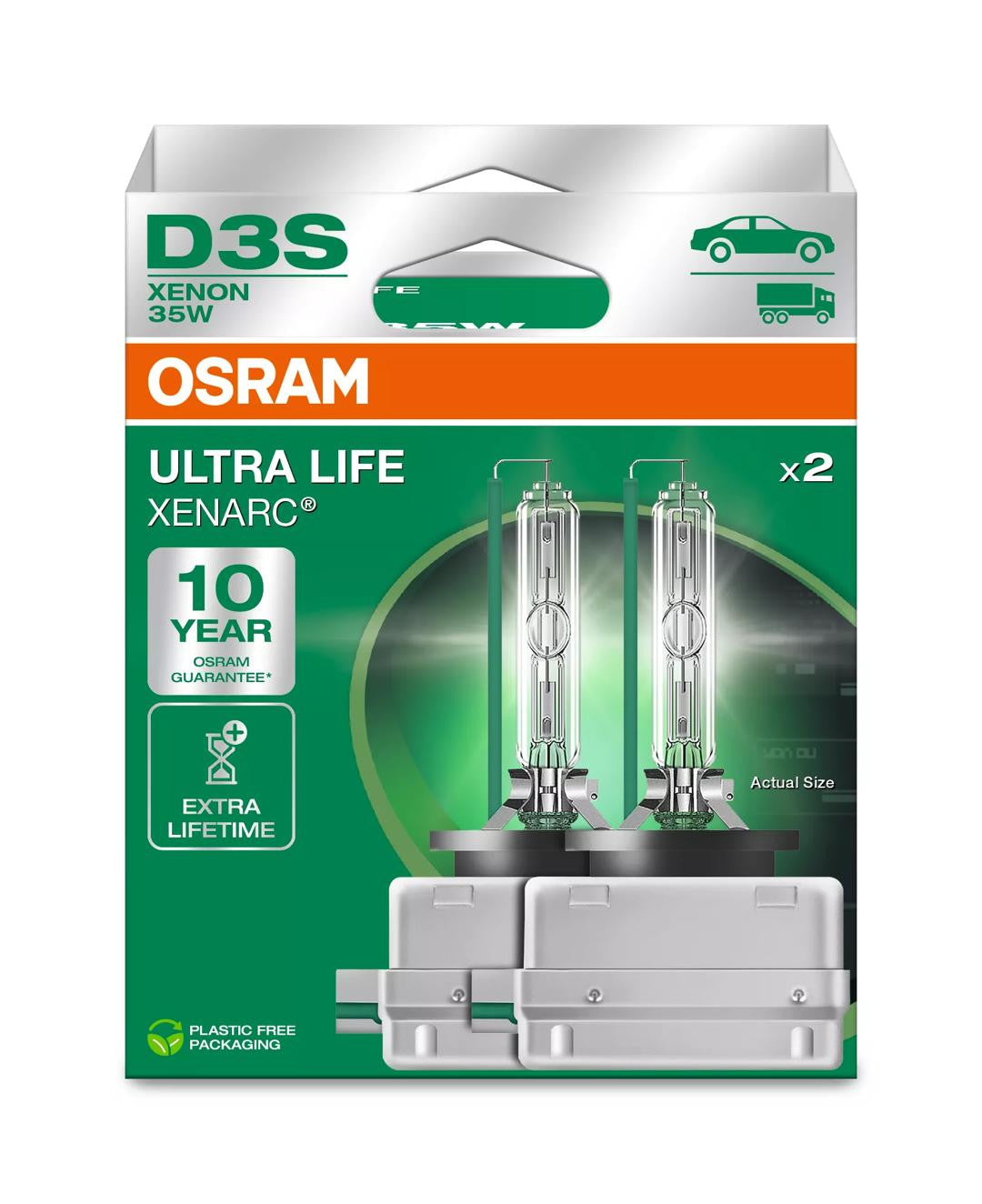 Bec Xenon Osram Xenarc Ultra Life D3S -  PK32d-5 - Set 2 buc - 11620452