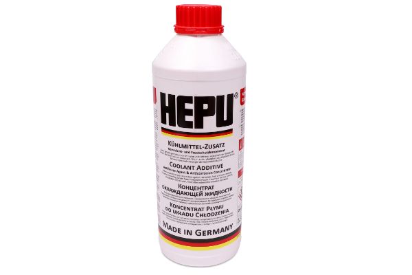 Antigel concentrat HEPU P999 G12, volum 1.5 litri, rosu P999G12