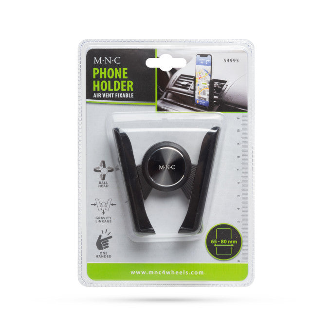 MNC - Suport de telefon cu fixare în grilajul de aerisire - negru Carguard - 54995
