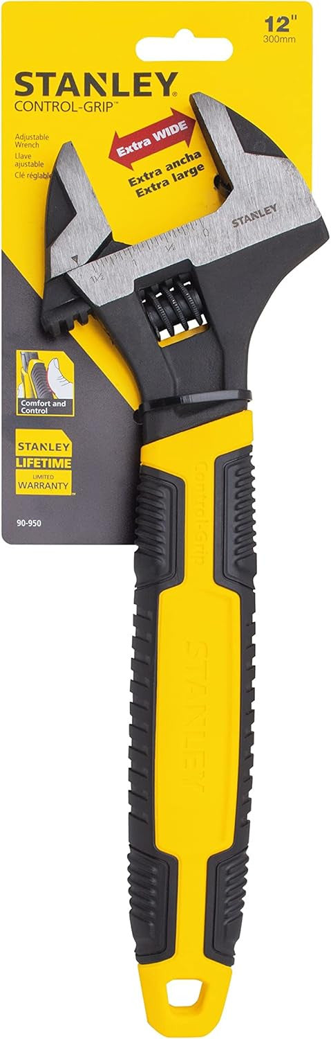 Cheie reglabilă din două materiale STANLEY® 150 mm/6 in. - 90950