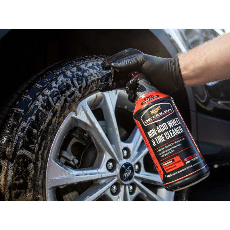 Solutie Curatare Jante Si Cauciucuri Meguiars Non-Acid Wheel Tire Cleaner 946 ml - DRTU14332