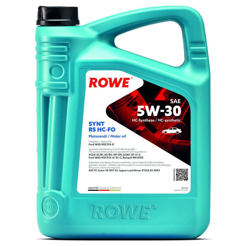 ULEI MOTOR TURISME ROWE HIGHTEC SYNT RS SAE 5W30 HC-FO 4L - 13521373