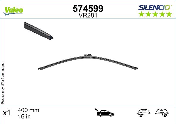 Stergator Luneta 400 Mm 93187205
