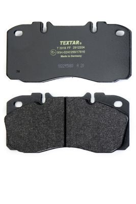 set placute frana,frana disc 2912204 TEXTAR