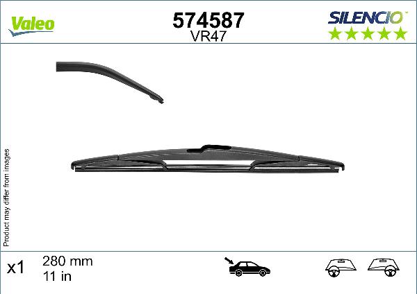 Stergator Luneta 280 Mm 574587