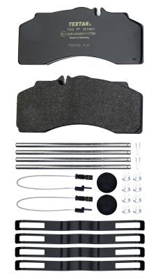 set placute frana,frana disc 2913401 TEXTAR