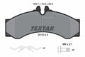 set placute frana,frana disc 2915301 TEXTAR