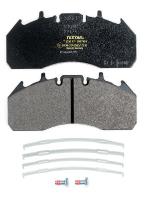 Set placute frana TEXTAR 2917401