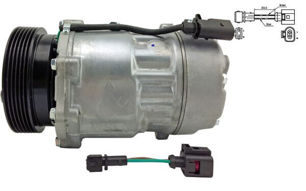 Compresor, climatizare ACP 191 000S MAHLE