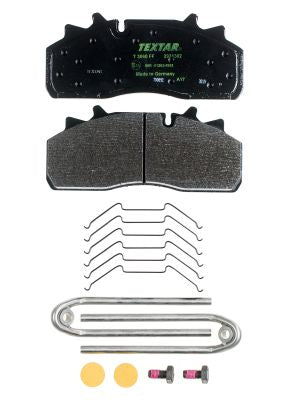 set placute frana,frana disc 2931302 TEXTAR