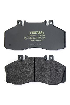set placute frana,frana disc 2983506 TEXTAR