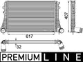 Intercooler, compresor CI 208 000P MAHLE
